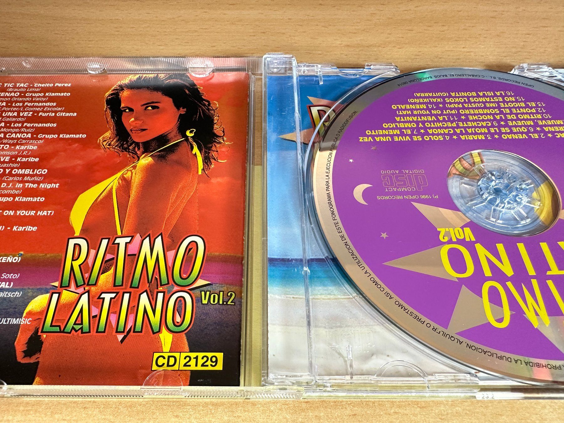 CD: Various - Ritmo Latino Vol. 2 – Usato da Rikon im Tösstal venduto da Alpenmutz 2