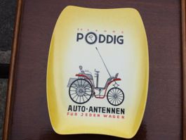 VINTAGE ZAHLETELLER AUTO ANTENNEN PODDIG