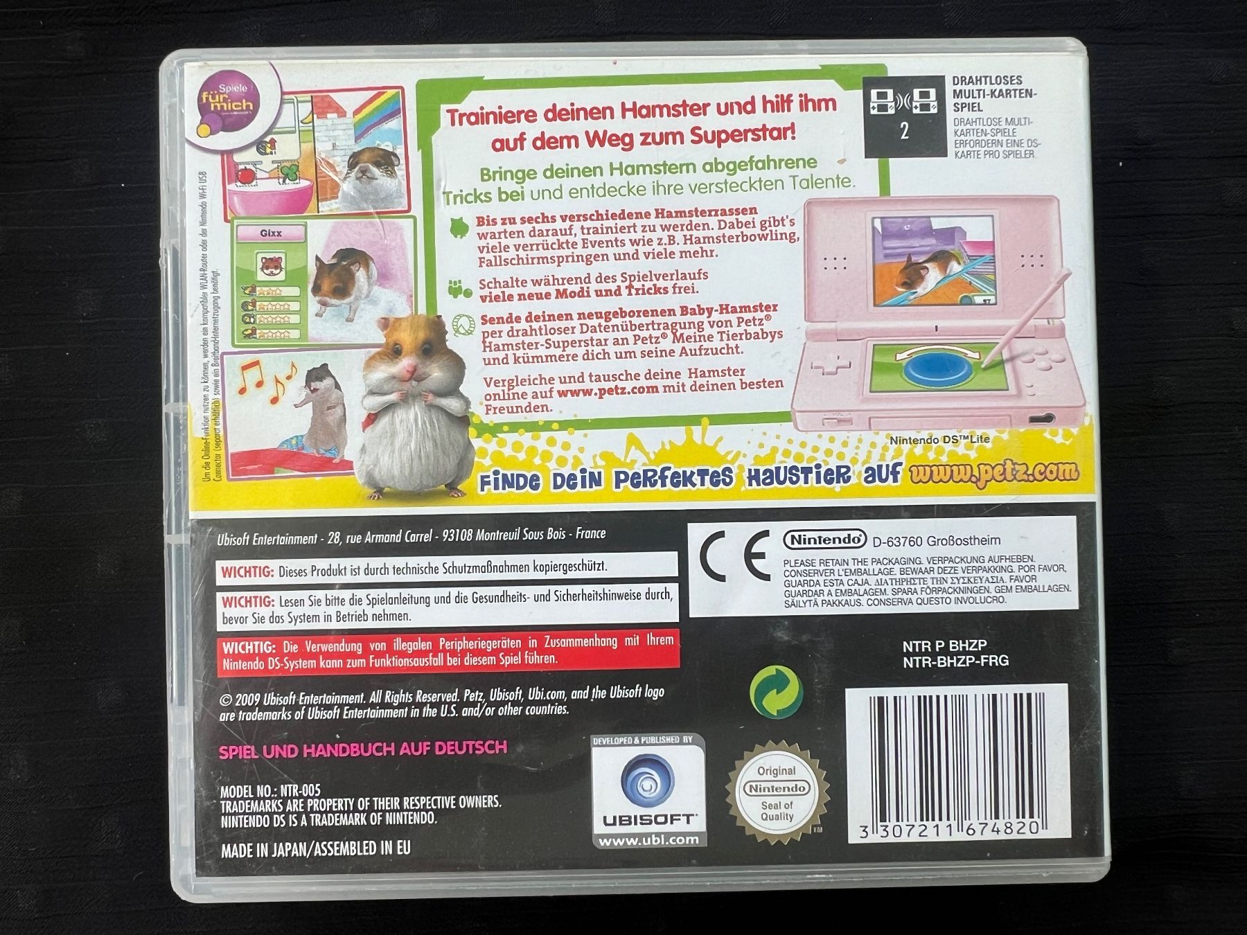 Nintendo Giochi: Nintendo DS PETZ Hamster Superstar – Usato da st.gallen venduto da sophiephie 2