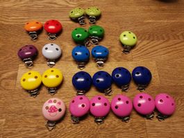 Nuggikettenmaterial Clips neu
