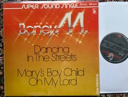 MAXI Boney M. Dancing In The Streets / Mary's GEWASCHEN TOP