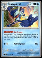 Pokémon Quaquaval 052/191   SV08 Surging Sparks