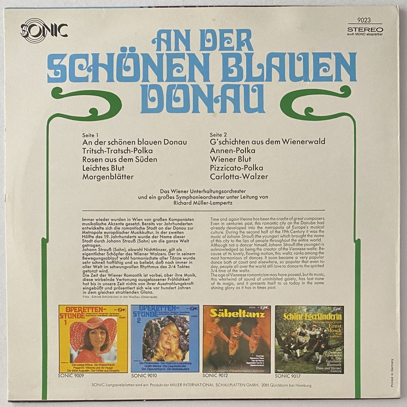 Dischi in vinile: An der schönen Blauen Donau – Usato da Flums venduto da Empe1 1