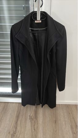 Manteau noir élégant Orsay
