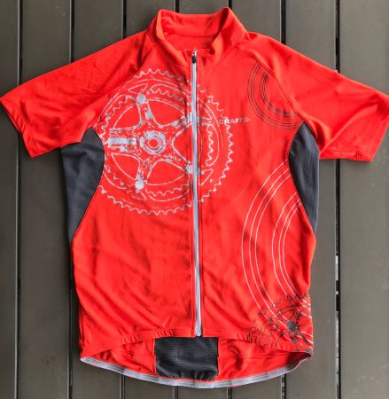 Craft Bike Shirt L; L1 Ventilation, orange
