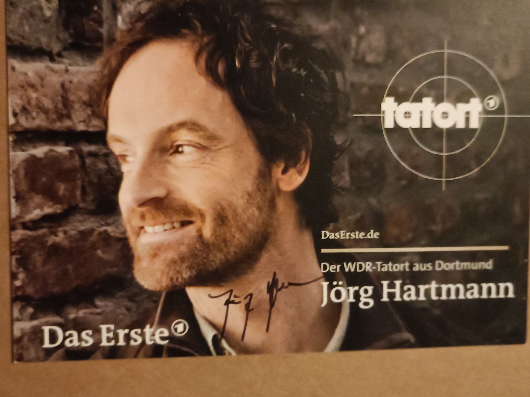 Autogramme: Jörg Hartmann -  signiert Autogrammkarte Tatort – Gebraucht aus Menziken von Artographs