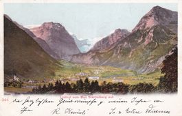 Linthal vom Bad Stachelberg aus  1902