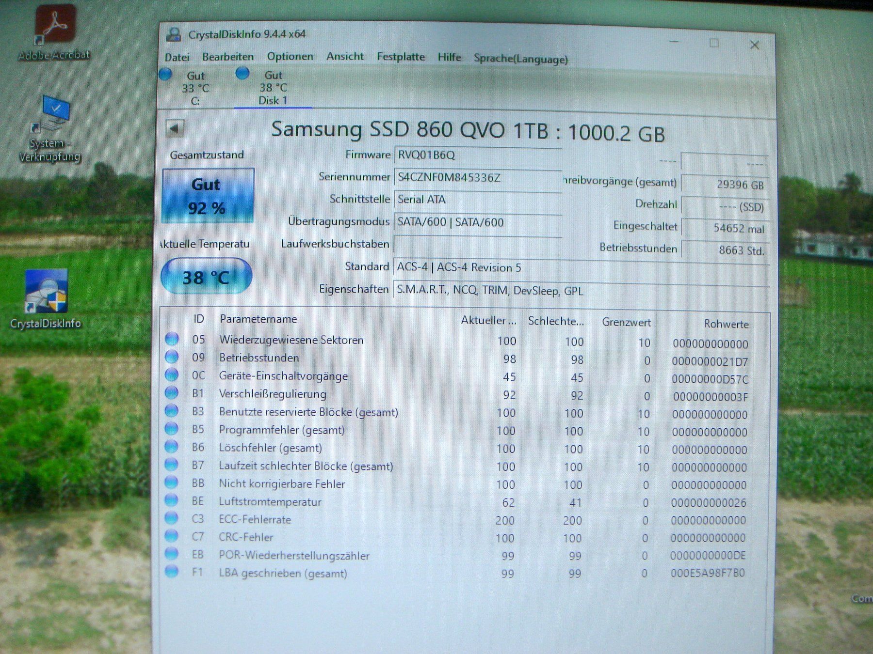 Samsung Dischi rigidi: 1TB ssd. Samsung. Details siehe Bildern. – Usato da St. Gallen venduto da pc-sg 1