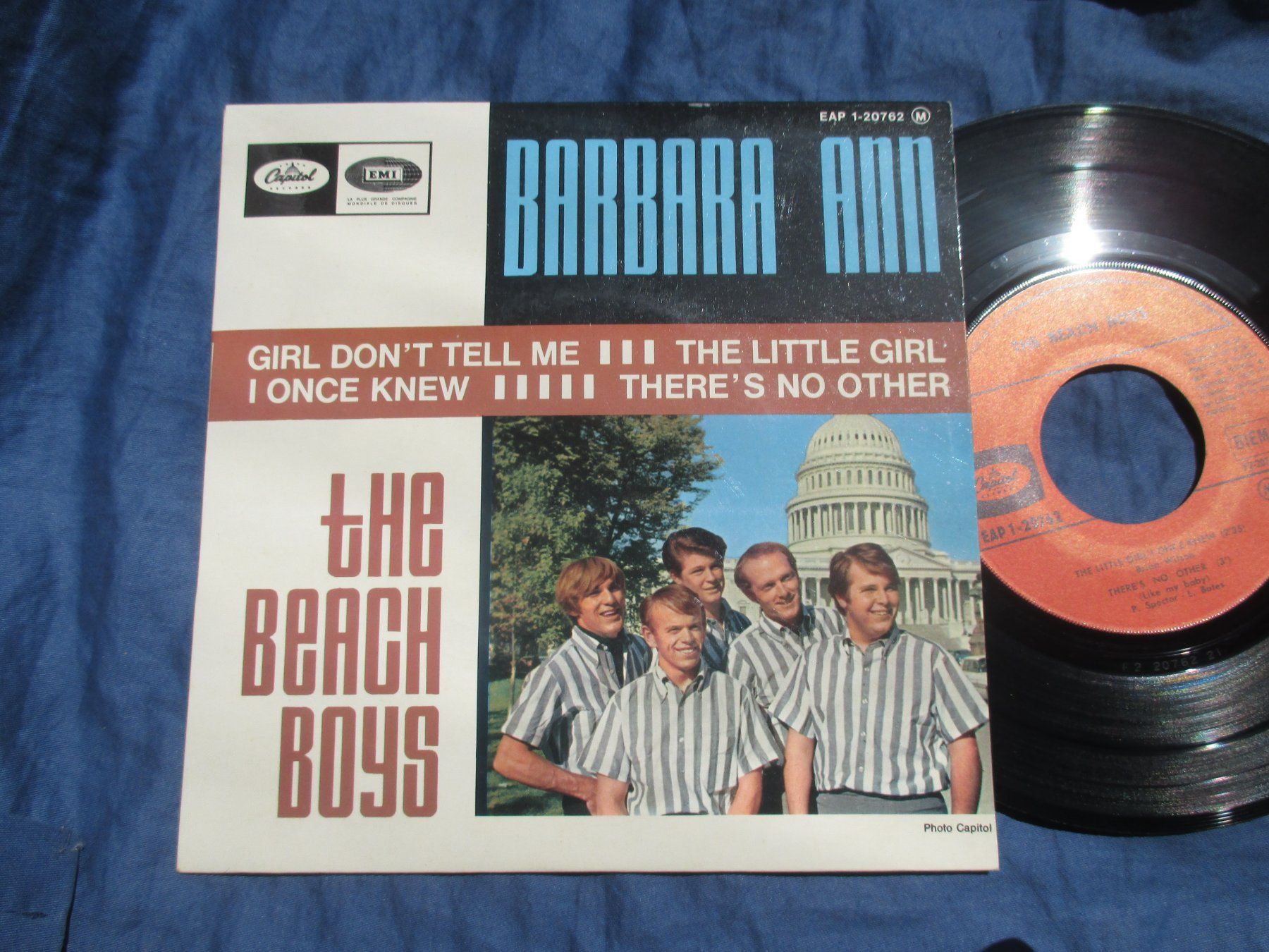 Dischi in vinile: The Beach Boys EP Barbara Ann – Usato da Colombier NE venduto da Nevenma