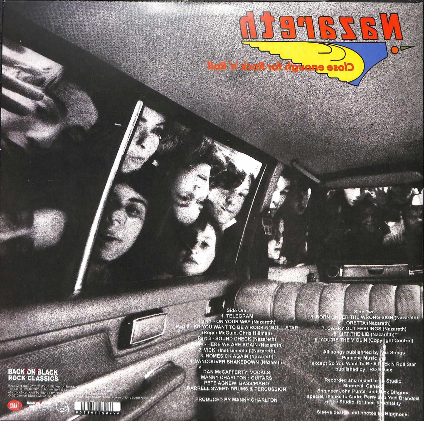 Vinyles: LP: Nazareth - Close enough for Rock 'n' Roll – D'occasion à Trimmis par Dres2 1
