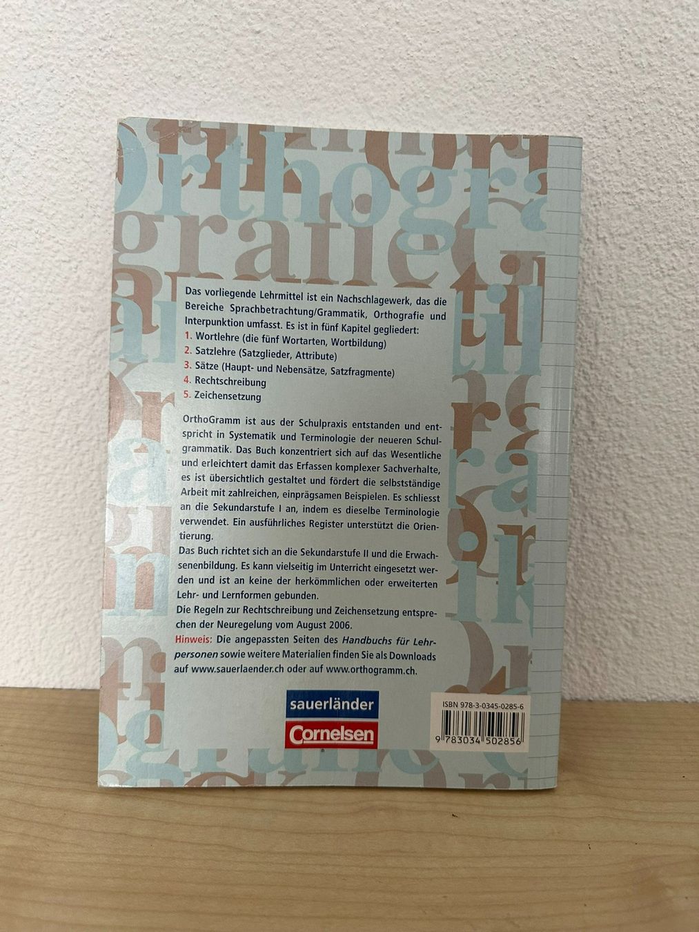 Libri: OrthoGramm, Ein Nachschlagewerk – Usato da Rickenbach b. Wil venduto da Salsch 1