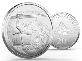 20 francs 2023 "Klein Matterhorn" Ag PP