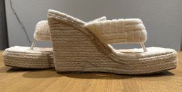Sommerliche Keilsandalen Gr. 40