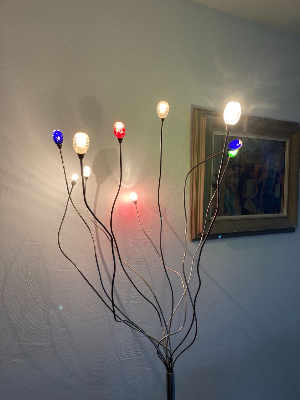 Lampade: Stehlampe  Stehleuchte  Ständerlampe dimmbar – Usato da Subingen venduto da ArtBead 1