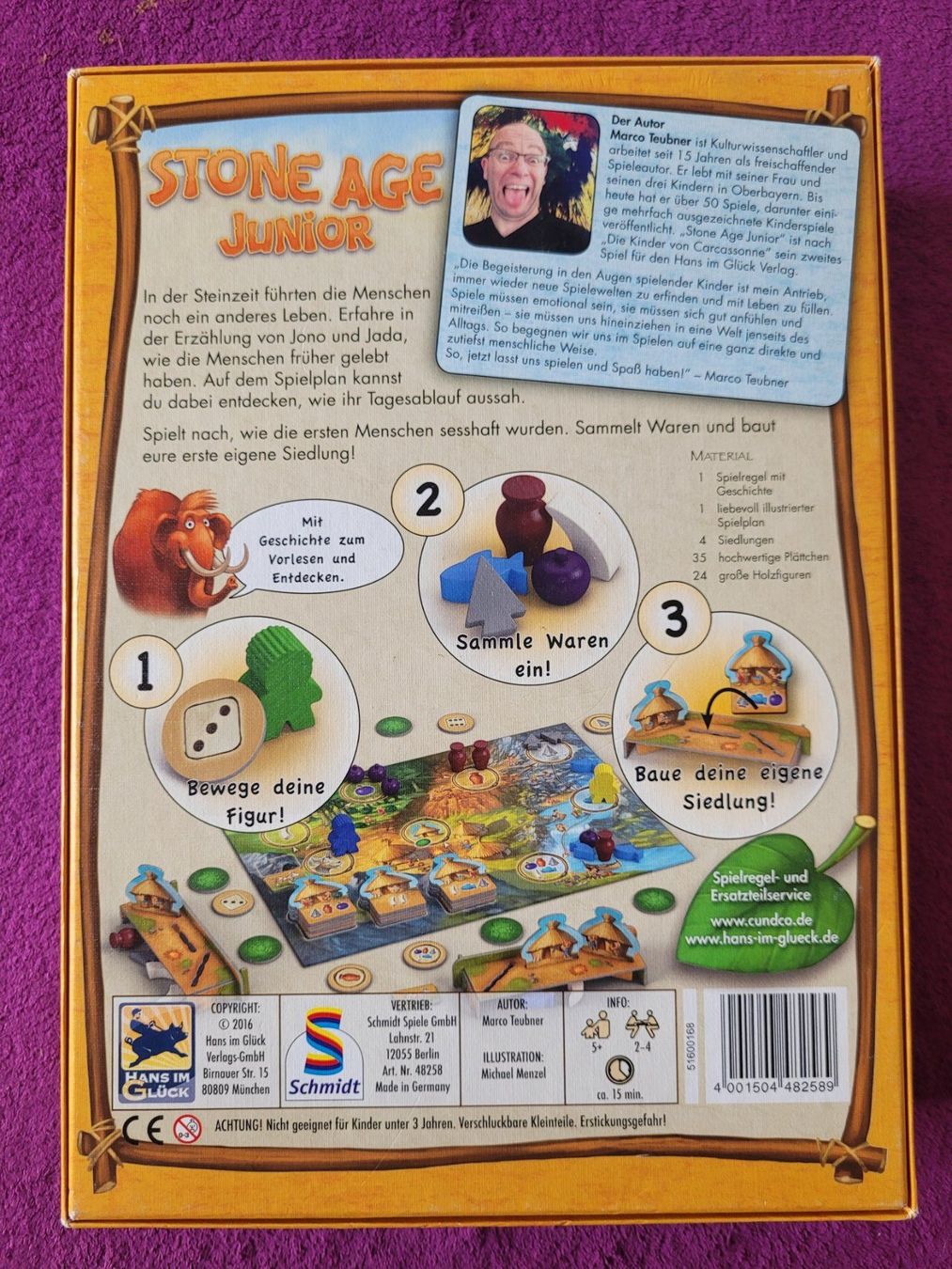 Giochi: Stone Age Junior von Hans im Glück – Usato da Müllheim Dorf venduto da Seeeule01 9