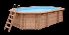 Swimming Pool Daabooi Beach 563x352x124cm hoch 8eckig