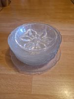 Glasschalen Set mit Blattmuster 10-teilig.