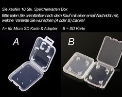 10 x Speicherkarten Aufbewahrungsbox