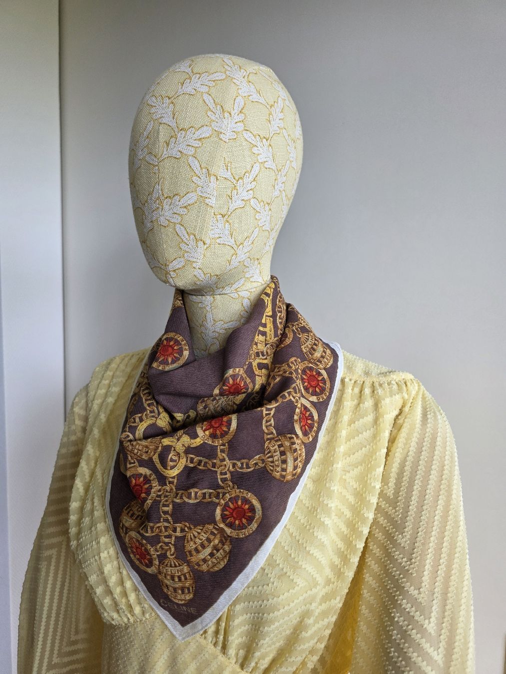 Celine Foulards, Tücher & Schals: CELINE Baumwolltuch 58×58 – Neu (gemäss Beschreibung) aus Zürich von LIMAR 2