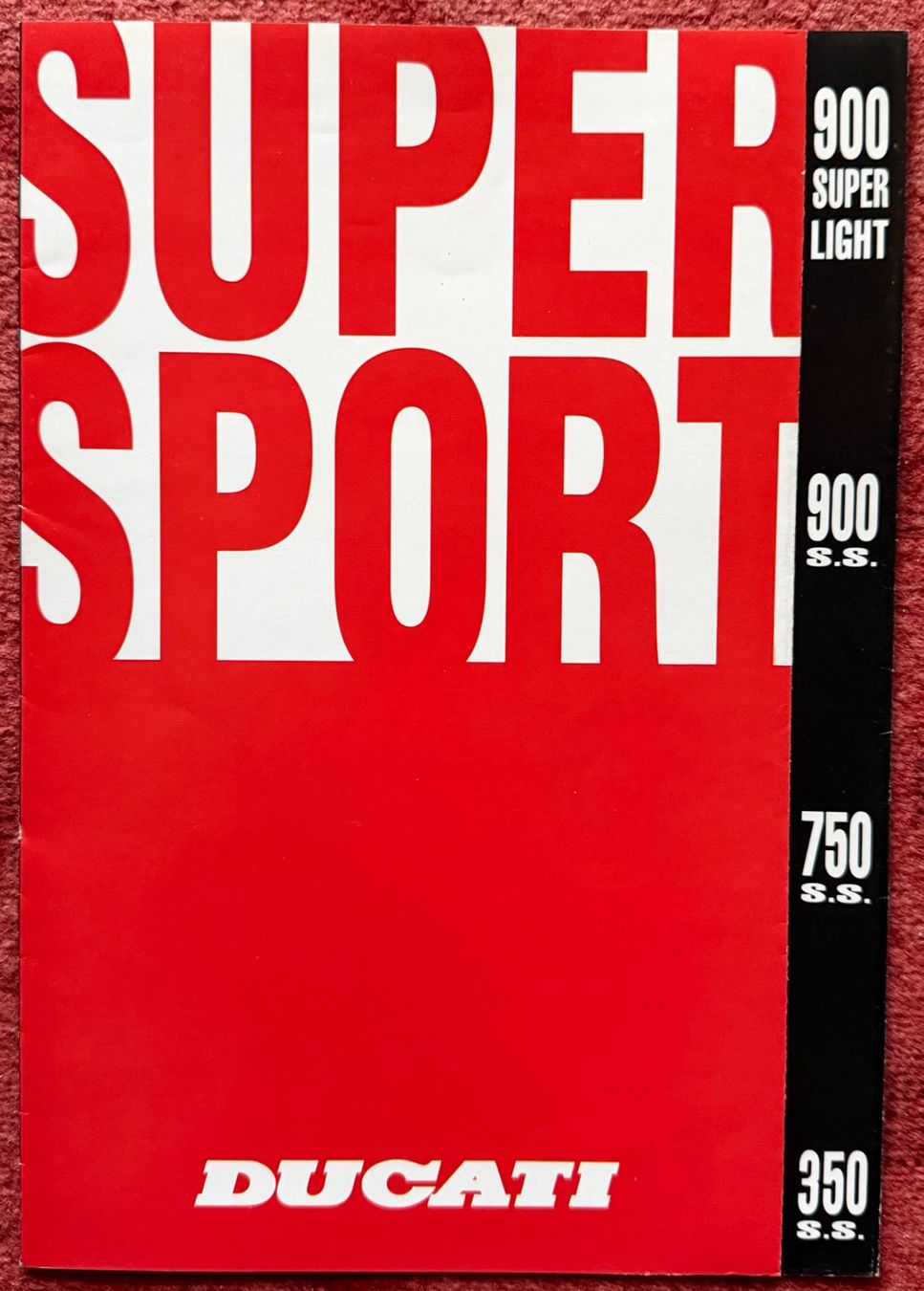 Documenti: Ducati 900 Superlight , Prospekte , Testberichte – Usato da Ittigen venduto da Lalilala4 1