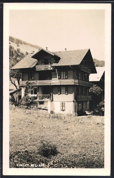 Cartoline postali: Foto-AK Champery, Chalet Bel-Air – Usato da Berlin venduto da bartko-reher
