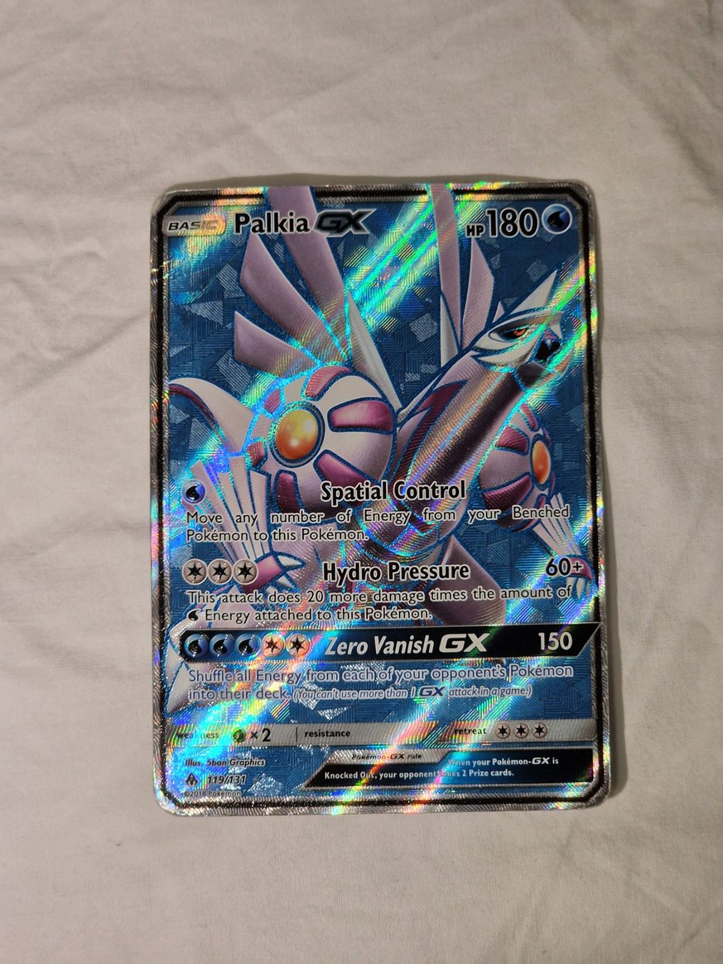 Pokémon Sammelbilder & Trading cards: Palkia GX 119 – Gebraucht aus Binningen von oscark77 1