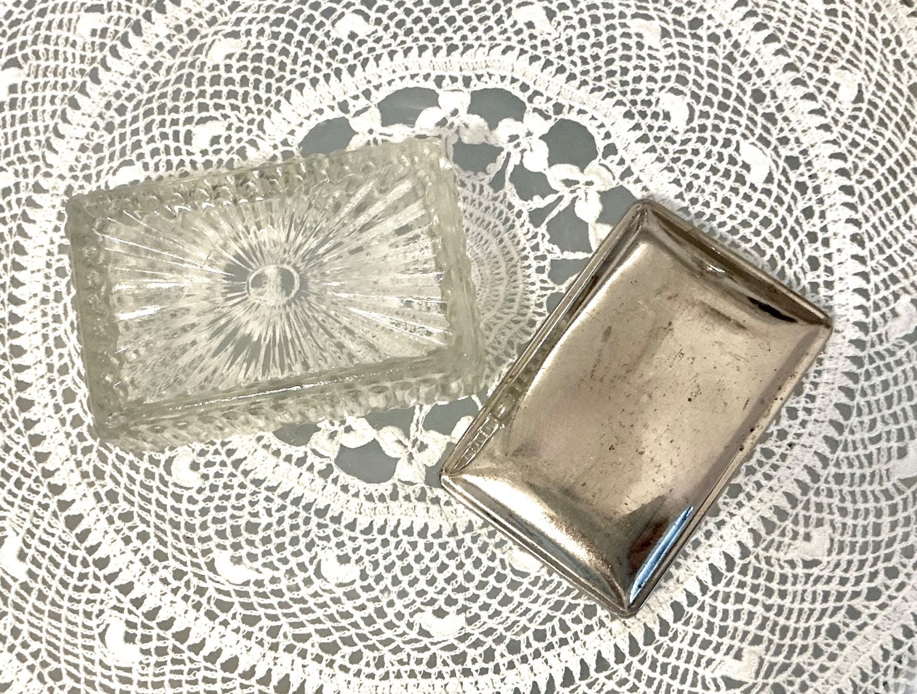 Tutte le decorazioni: ANTIKE SEIFENSCHALE 1920 – Usato da Zell LU venduto da Silvermemory 1