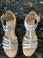 Geox Sandalen Weiss/ 1 Silberstreifen