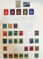 Antike, viele Briefmarken Deutsches Reich auch Flugpost
