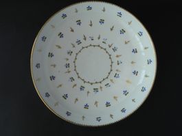 Alte * NYON * Schale / Schüssel ø 25 cm - Streublumen Dekor