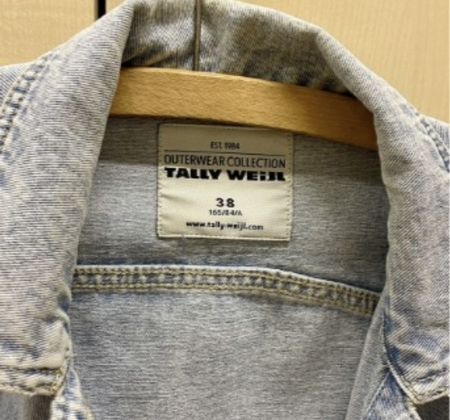 Jeansjacke Tally Weijl Grösse 38 hellblau guter Zustand