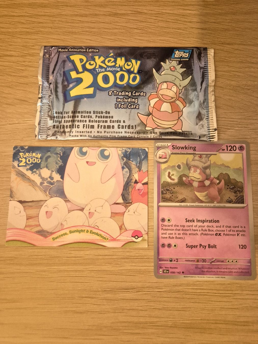 Pokémon Cartes à collectionner: Pokémon topps Movie 2000 booster empty 🔥 – D'occasion à Ursy par RetroBebar777