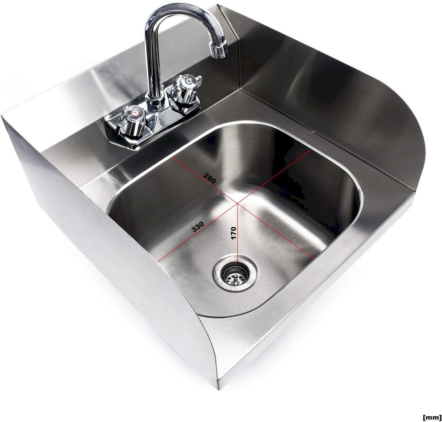 Lavabi & lavandini: XPOtool Edelstahl Gastro Waschbecken – Nuovo e nell'imballaggio originale da Bottighofen venduto da zaap 4