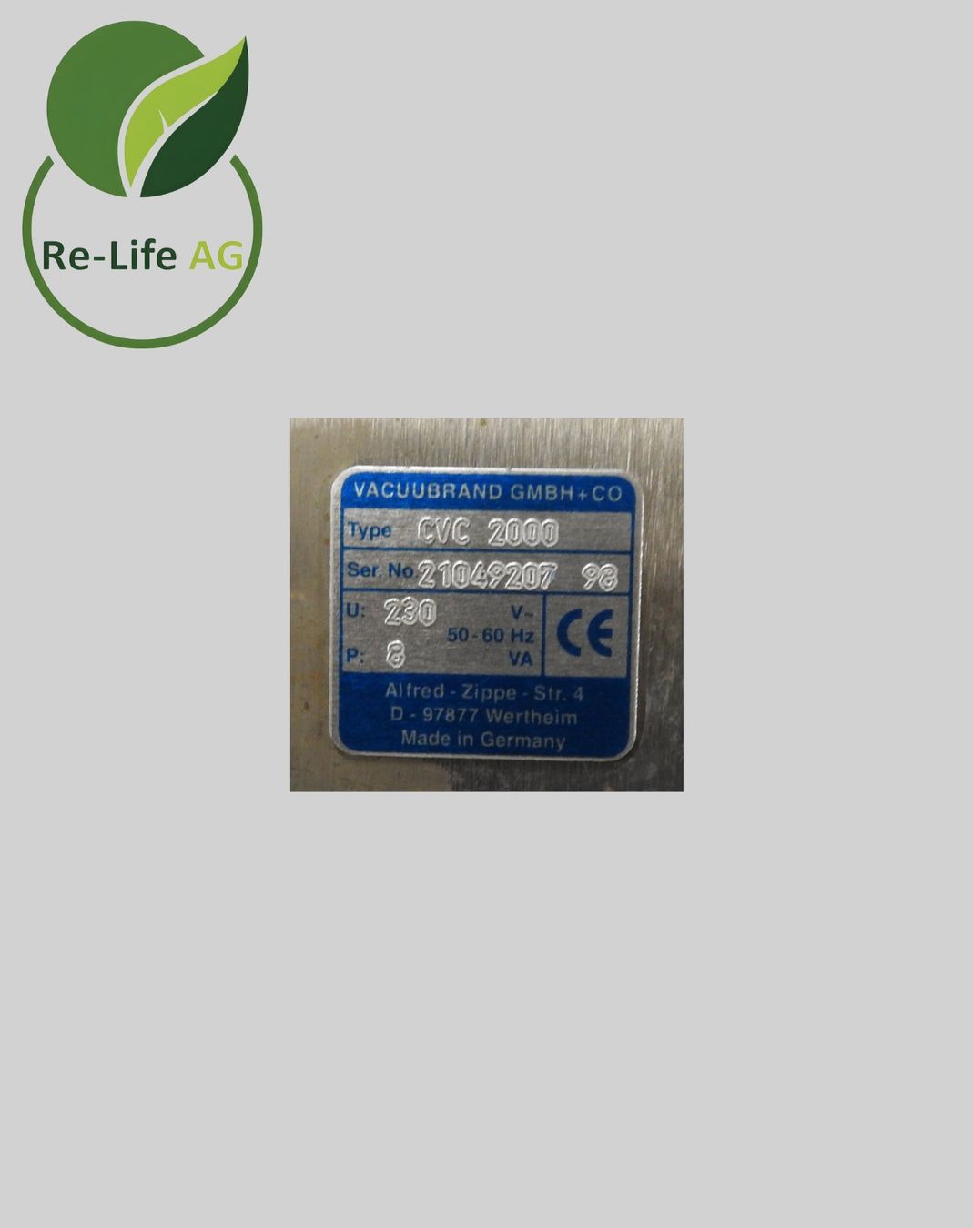Toutes les machines: Vacubrand | CVC 2000 | Automatic Vacuum Regulator – D'occasion à Reinach BL par Re-LifeAG_Labor 4