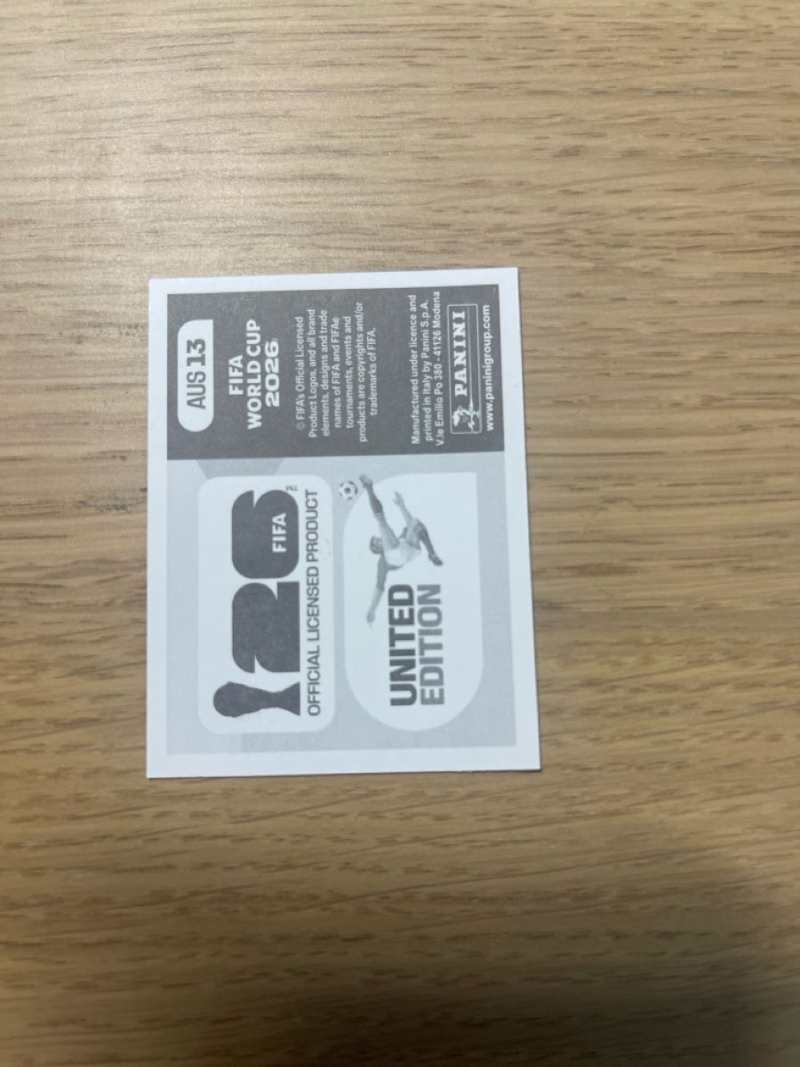 Aufkleber: Panini FIFA WC AUS 13 – Neu (gemäss Beschreibung) aus Lausanne 26 von mar_2ldv 1