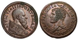 Rom, Julius III, Bronzemedaille