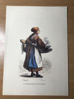 Menu Air France - Gravures Anciennes