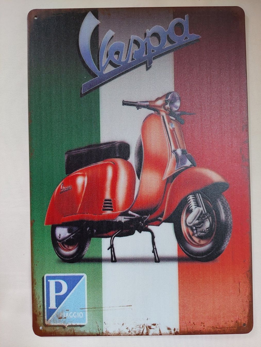 Insegne: Vespa Blechschild / Blechtafel Vespa – Nuovo (secondo la descrizione) da Zürich venduto da makimakimak