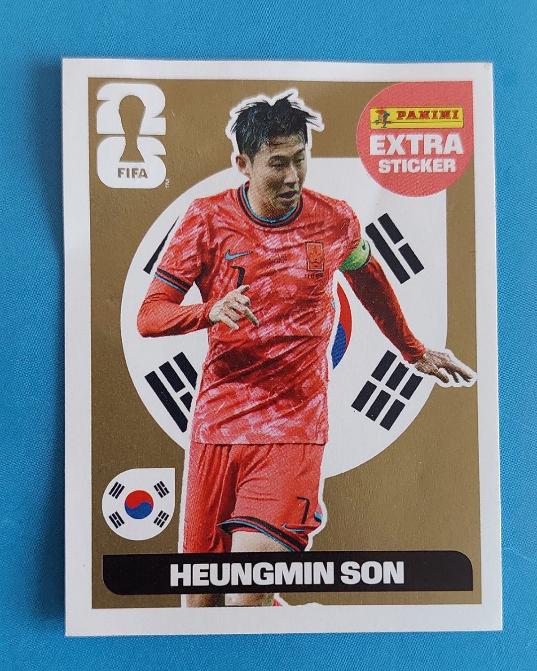 Panini Carte collezionabili: Panini Extra Sticker HEUNGMIN SON - Gold – Usato da Arosa venduto da CocoAh-Rosa