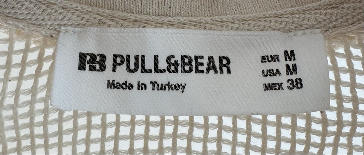 Pull&Bear Camicie: Sommerhemd mit Mesh-Optik (M) – Usato da Benken SG venduto da SecondTreasure 2