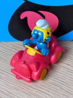 Schlumpf im Auto
