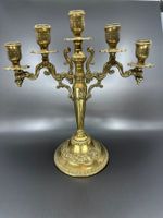 Kerzenleuchter mit Drachen & Ornamenten  Massiver Kerzenstän