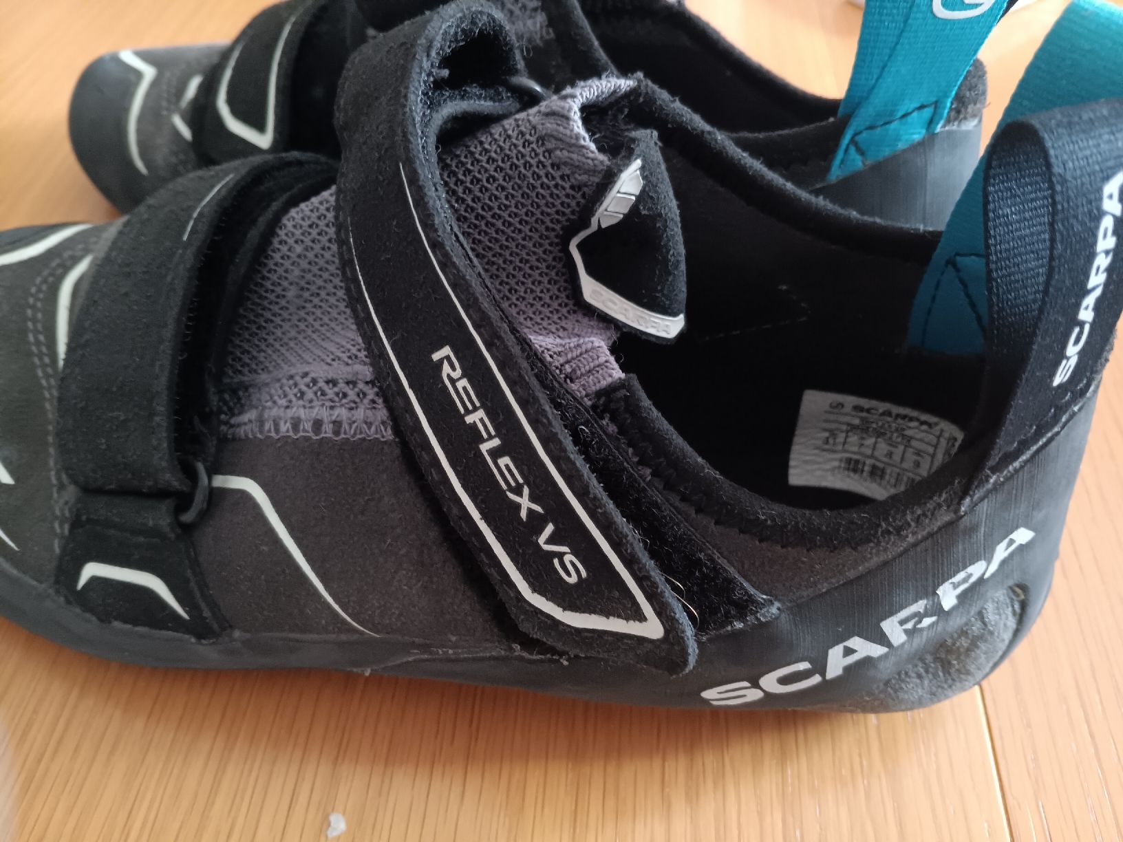 Scarpa Scarpe da uomo: Scarpa Reflex VS Kletterschuhe 41 – Usato da Kappel SO venduto da Flo25 1