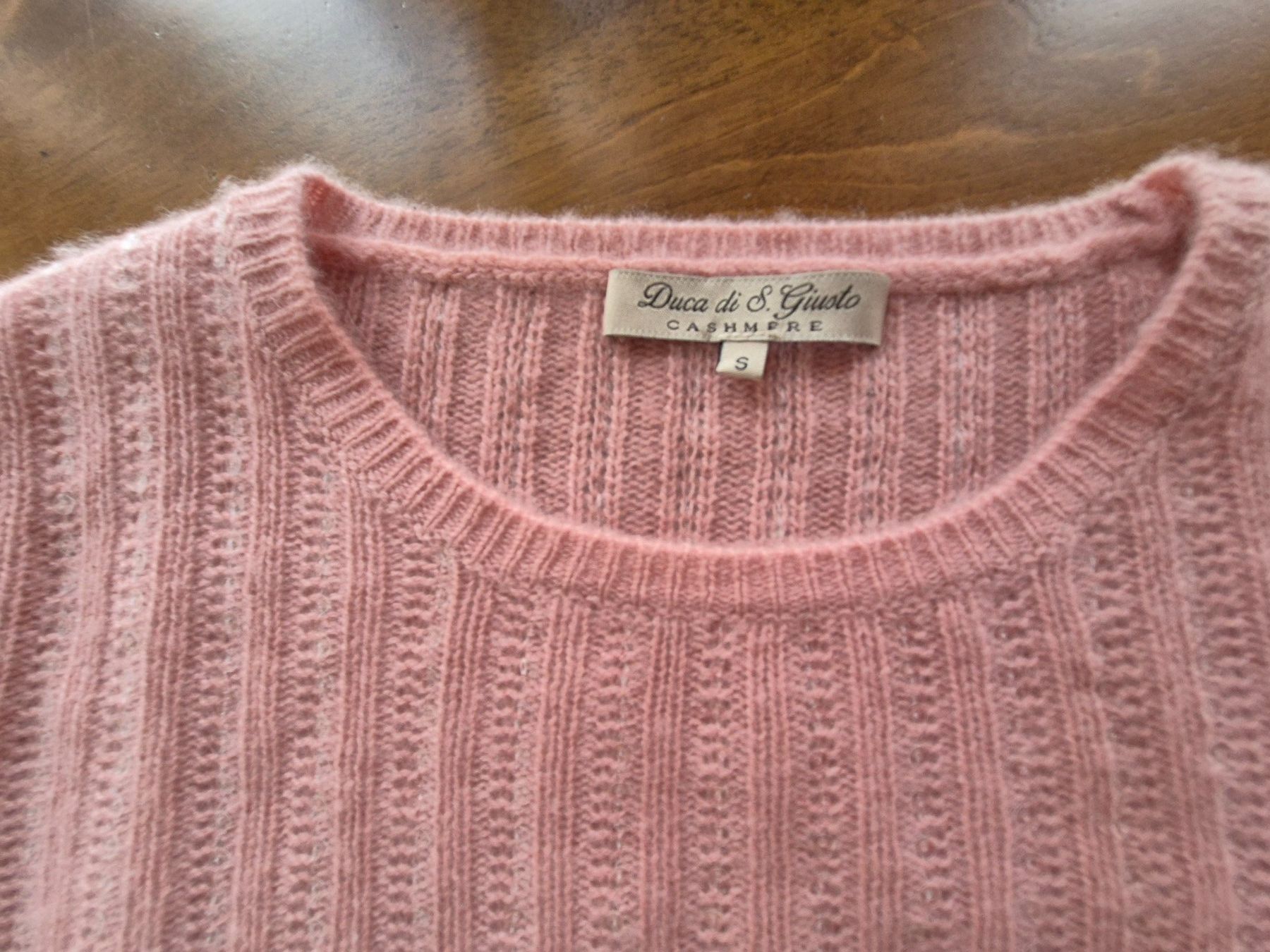 Pullover & Sweatshirts: Rundhalspullover, Kaschmir mit Pailletten, rosa, Gr S – Gebraucht aus St. Gallen von limonaden 3