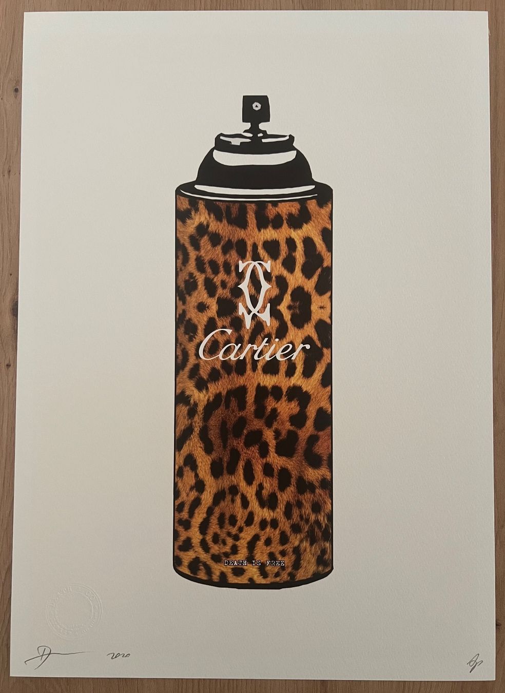 Grafiken & Lithographien: DEATH NYC : Cartier Spray – Neu (gemäss Beschreibung) aus Basel von La.Bonne.affaire 1