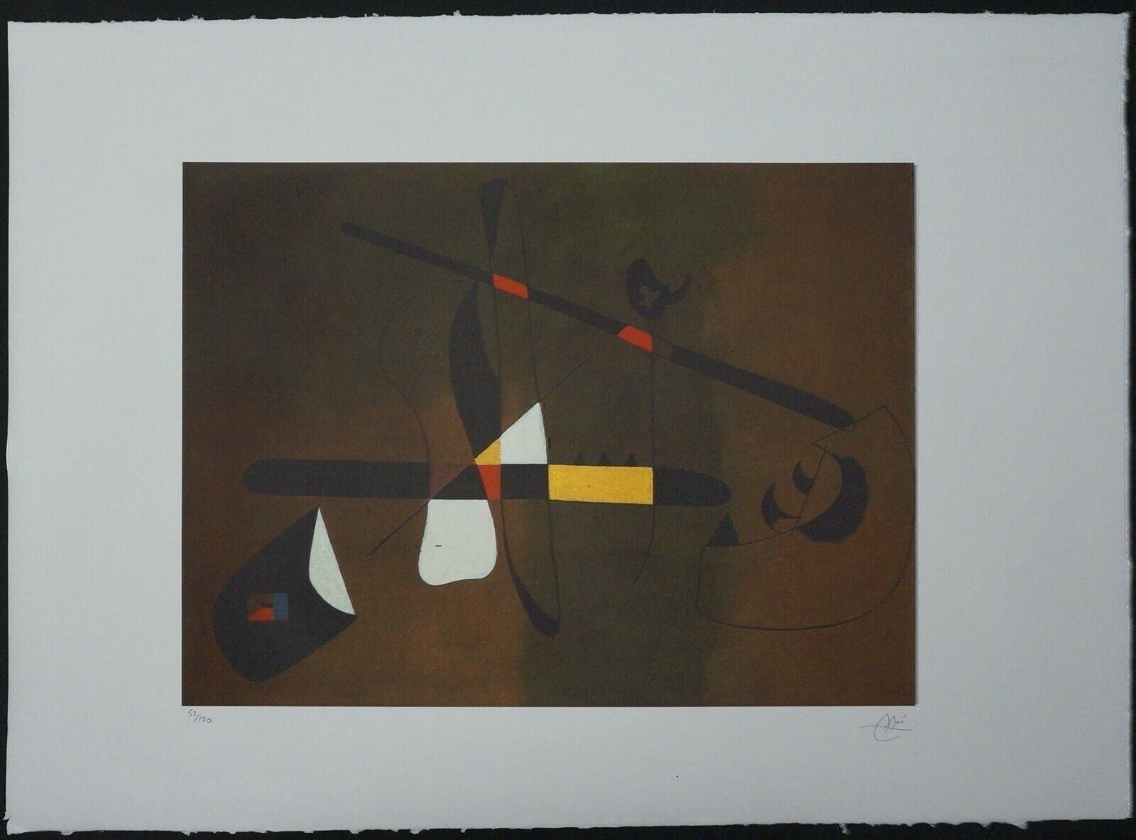 Foto & Immagini: JOAN MIRO HANDNUMMERIERT DRUCKSIGNIERT – Usato da Gersau venduto da grafik-kunst