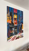 Gemälde Times Square New York Kunst Acryl Unikat