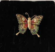 Brosche - Schmetterling, neu