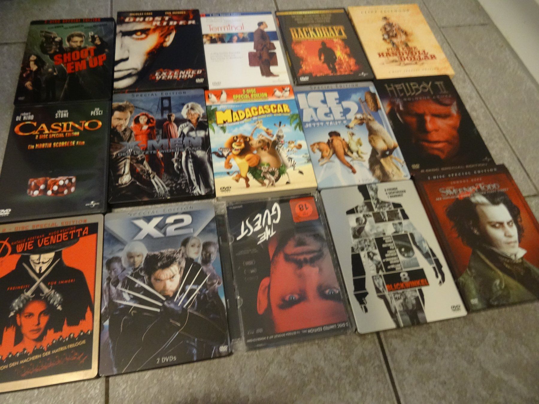 Tous les DVDs: 60 BLU-RAYS in 60 DVD HÜLLEN – D'occasion à Olten par Disc-Verkauf 3
