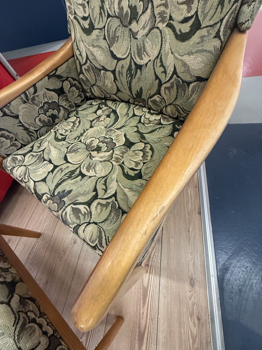 Poltrone: Original Casala Ohrensessel ohne Hocker – Usato da Fulenbach venduto da Annie.s_Mid_Century 2